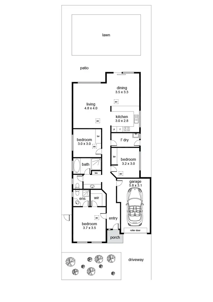Floorplan of Homely house listing, 16 Yellow Gum Avenue, Athol Park SA 5012