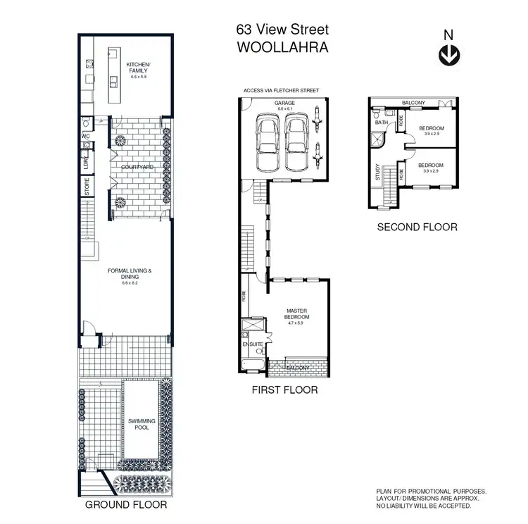 Floorplan of Homely house listing, 63 View Street, Woollahra NSW 2025