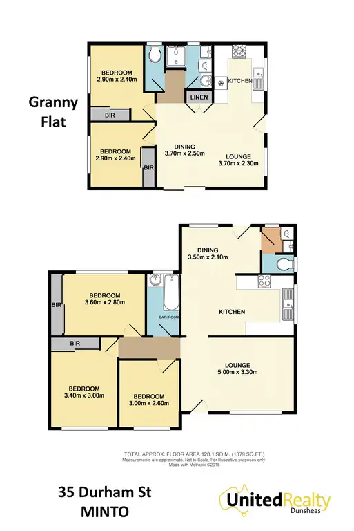 Floorplan of Homely house listing, 35 Durham Street, Minto NSW 2566