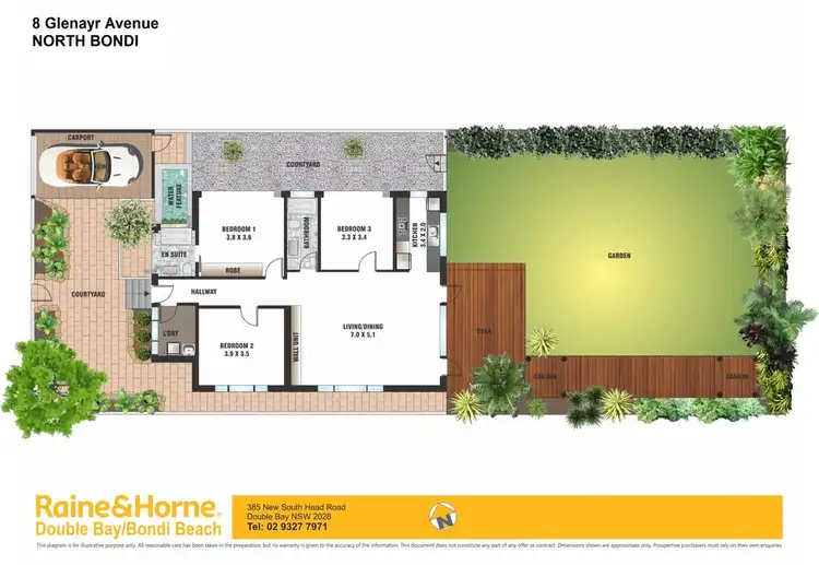 Floorplan of Homely house listing, 8 Glenayr Avenue, North Bondi NSW 2026