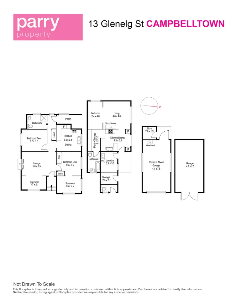 Floorplan of Homely house listing, 13 Glenelg Street, Campbell Town TAS 7210