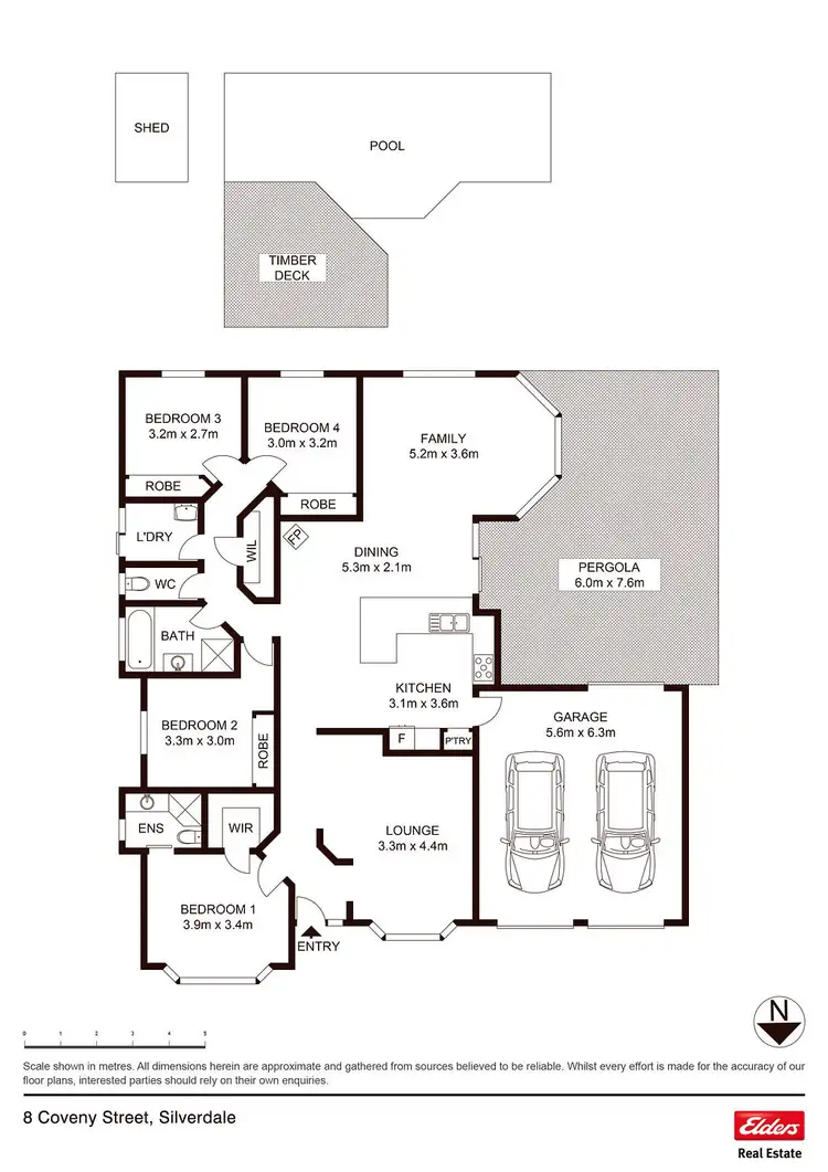 Floorplan of Homely house listing, 8 COVENY STREET, Silverdale NSW 2752