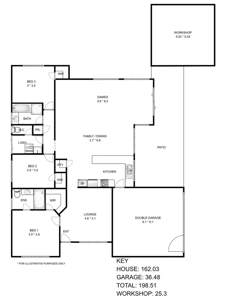 Floorplan of Homely house listing, 4 Boon Street, Willagee WA 6156