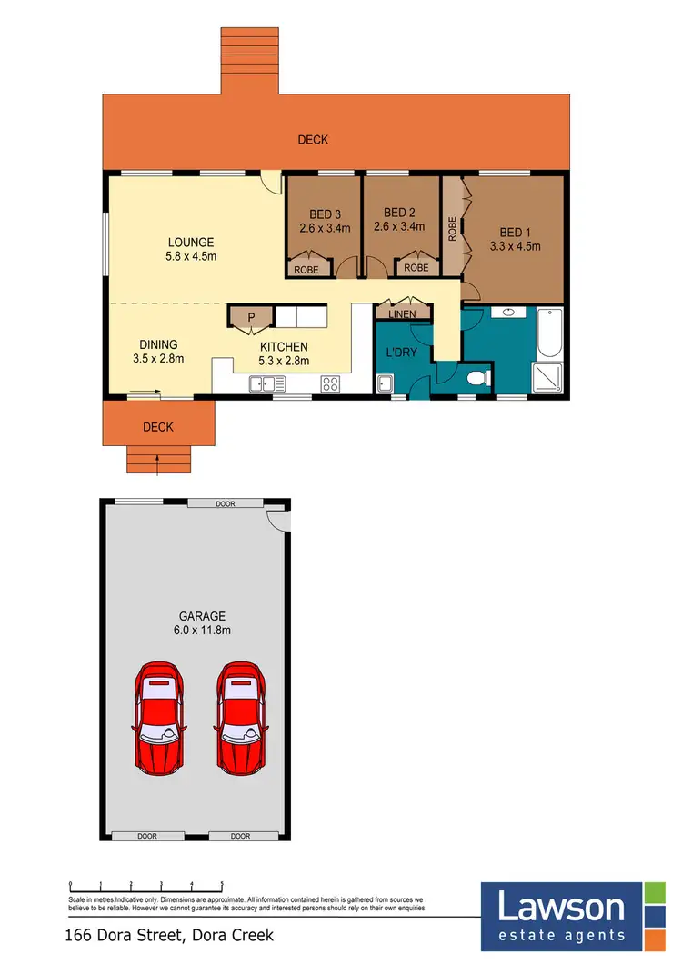 Floorplan of Homely house listing, 166 Dora Street, Dora Creek NSW 2264