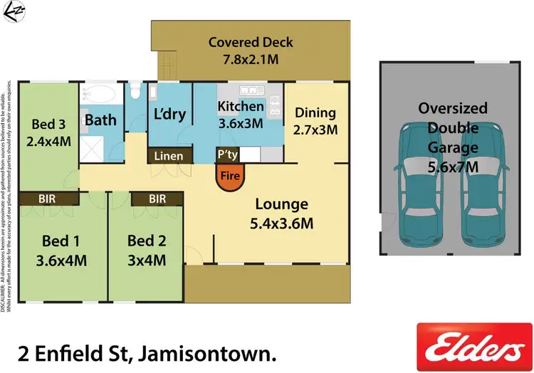 Floorplan of Homely house listing, 2 Enfield Street, Jamisontown NSW 2750