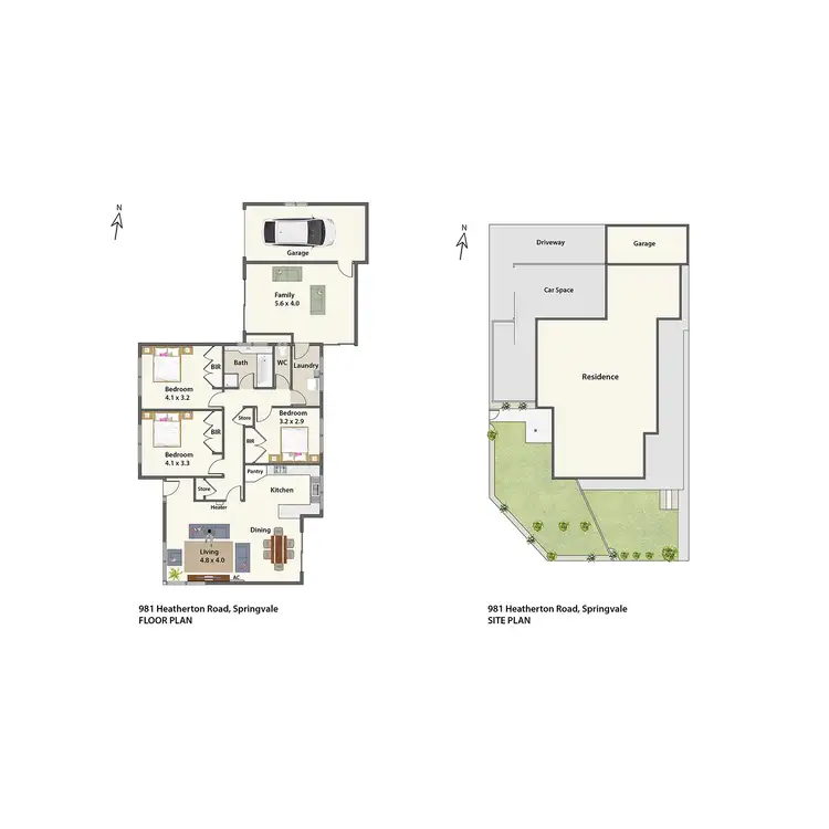 Floorplan of Homely house listing, 981 Heatherton Road, Springvale VIC 3171