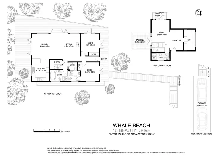 Floorplan of Homely house listing, 15 Beauty Drive, Whale Beach NSW 2107