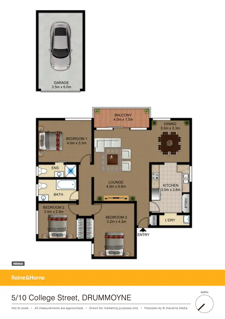 Floorplan of Homely apartment listing, 5/10 College Street, Drummoyne NSW 2047