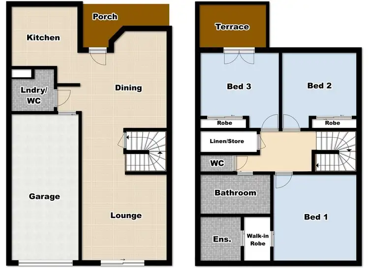 Floorplan of Homely townhouse listing, 5/15 Boundary Road, Dubbo NSW 2830