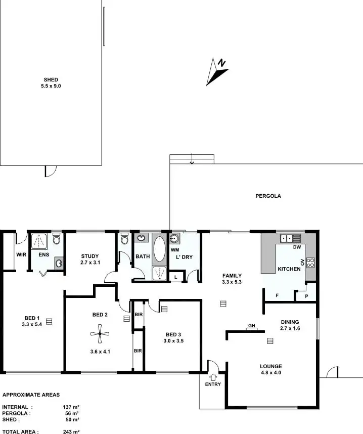 Floorplan of Homely house listing, 9 Congdon Street, Gawler East SA 5118