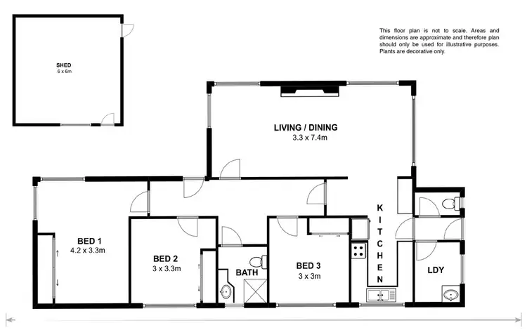 Floorplan of Homely house listing, 8 Seamew Street, Claremont TAS 7011