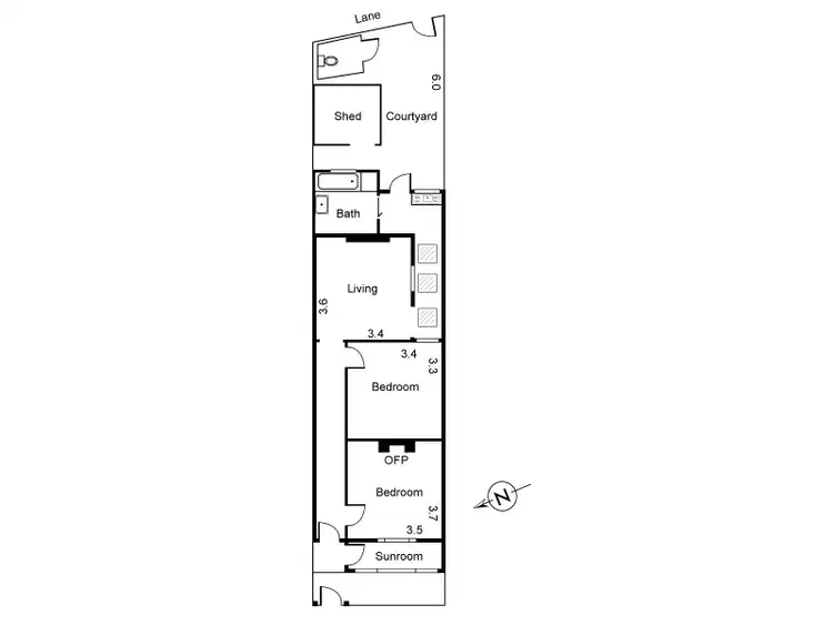 Floorplan of Homely house listing, 173 Station Street, Port Melbourne VIC 3207