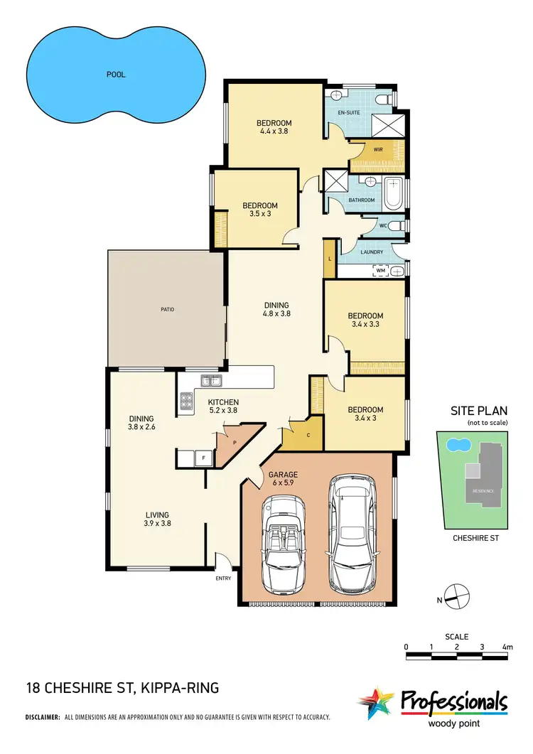 Floorplan of Homely house listing, 18 Cheshire Street, Kippa-ring QLD 4021