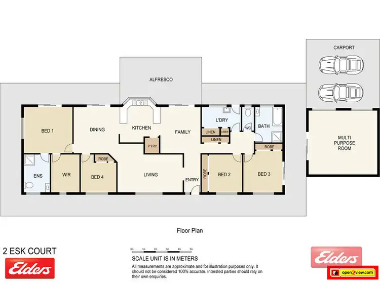 Floorplan of Homely rural property listing, 2-12 Esk Crt, Carbrook QLD 4130