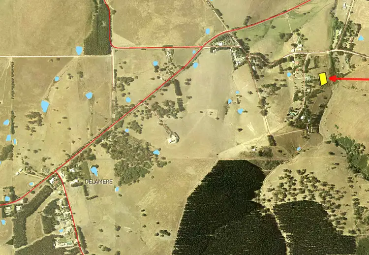 Floorplan of Homely land listing, Sec 100 Bullaparinga Crescent, Delamere SA 5204