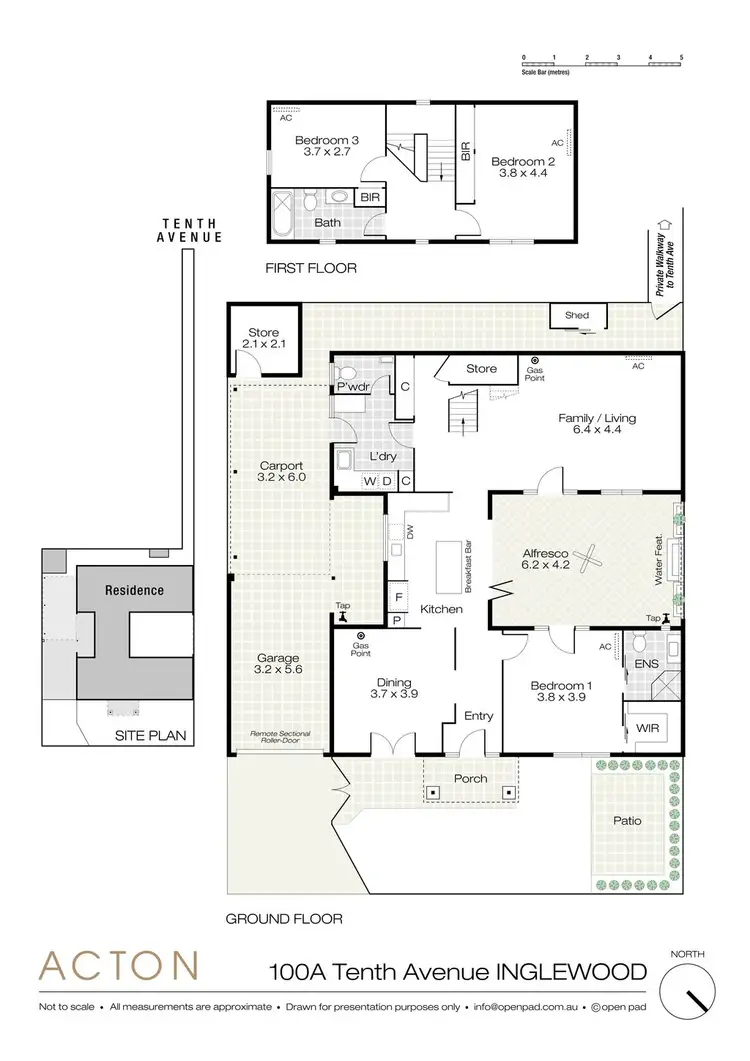 Floorplan of Homely house listing, 100A Tenth Avenue, Inglewood WA 6052