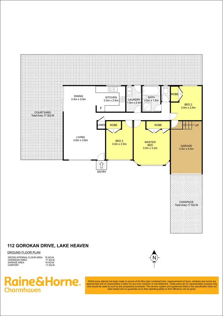 Floorplan of Homely house listing, 112 Gorokan Drive, Lake Haven NSW 2263