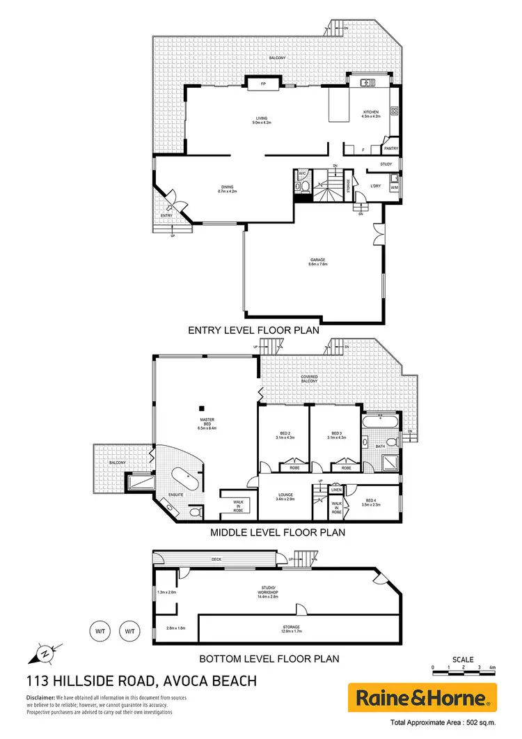Floorplan of Homely house listing, 113 Hillside Road, Avoca Beach NSW 2251
