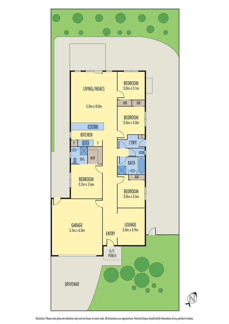 Floorplan of Homely house listing, 48 Starling Avenue, Tarneit VIC 3029