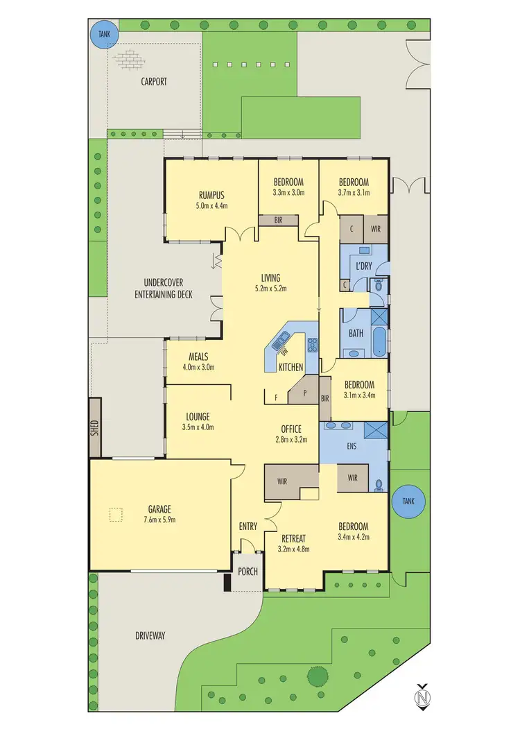Floorplan of Homely house listing, 14 Sundial Boulevard, Tarneit VIC 3029