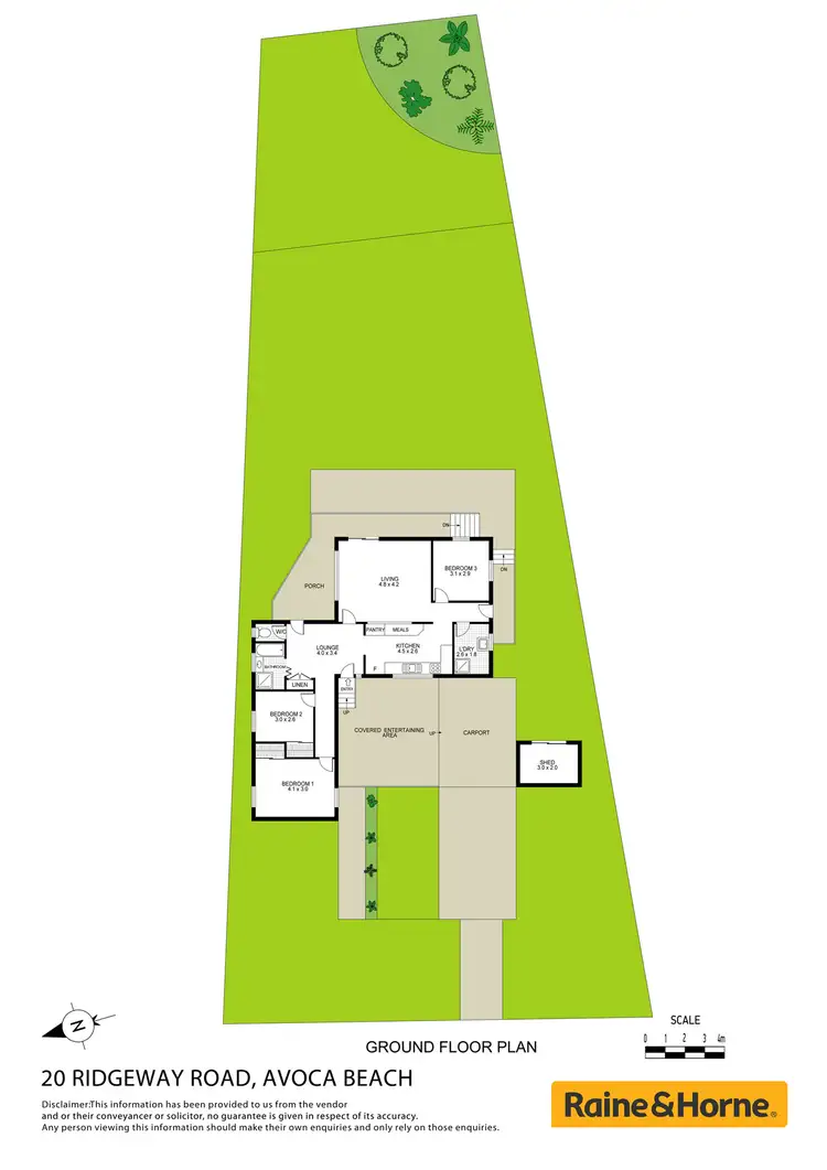 Floorplan of Homely house listing, 20 Ridgway Road, Avoca Beach NSW 2251