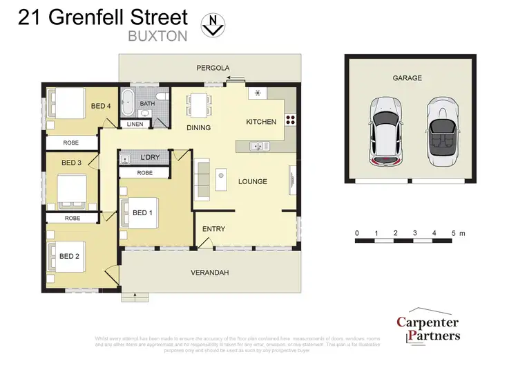 Floorplan of Homely house listing, 21 Grenfell Street, Buxton NSW 2571