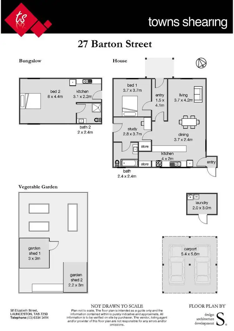 Floorplan of Homely house listing, 27 Barton Road, Epping Forest TAS 7211