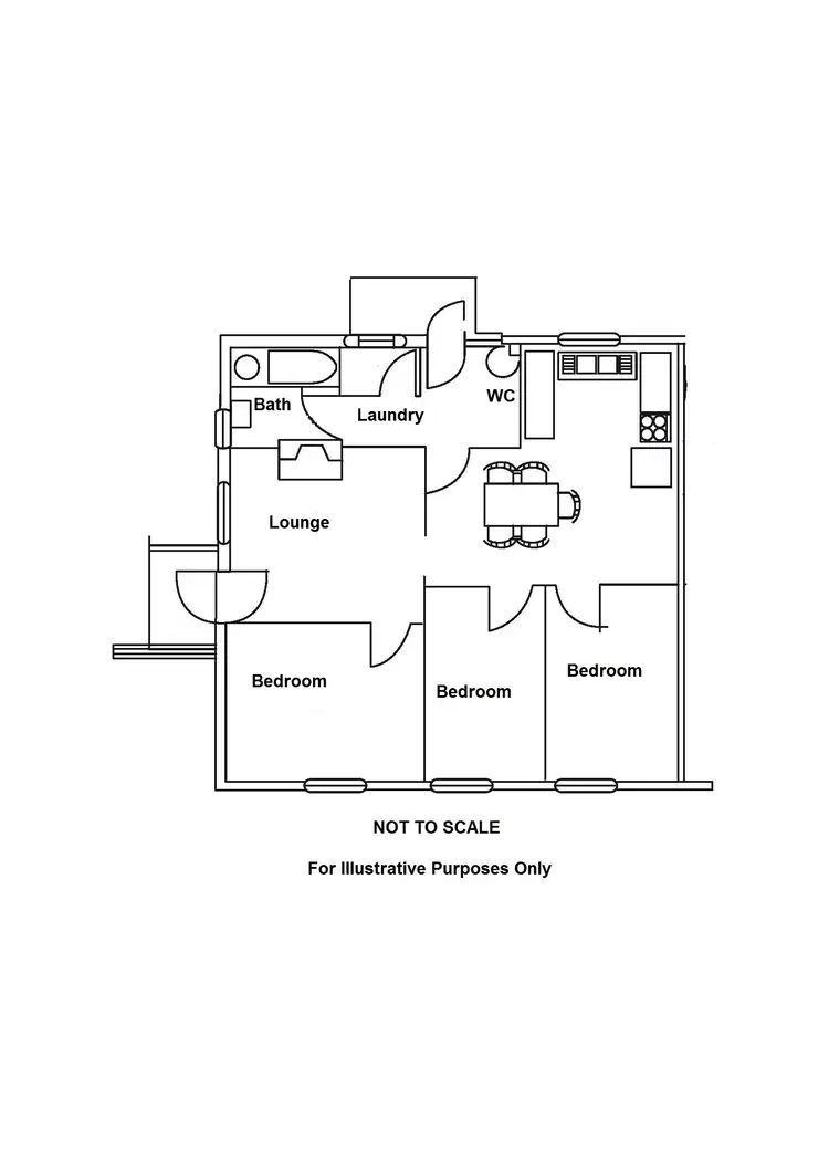Floorplan of Homely house listing, 34 Aleppo Street, Loxton SA 5333