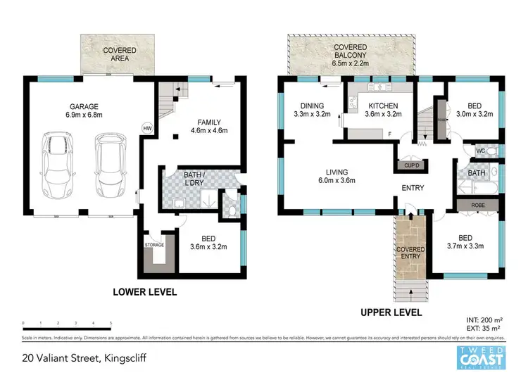 Floorplan of Homely house listing, 20 Valiant Street, Kingscliff NSW 2487