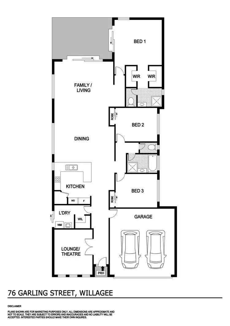 Floorplan of Homely house listing, 76 Garling Street, Willagee WA 6156