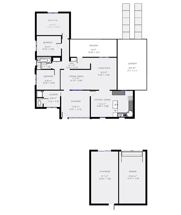 Floorplan of Homely house listing, Address available on request