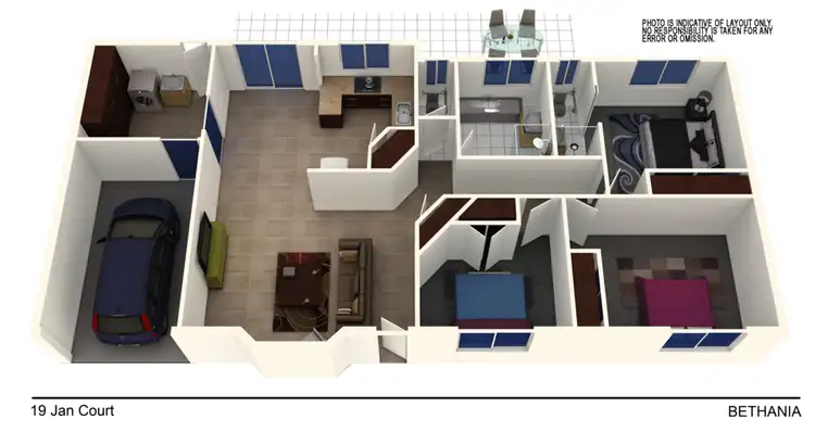 Floorplan of Homely house listing, 19 Jan Court, Bethania QLD 4205
