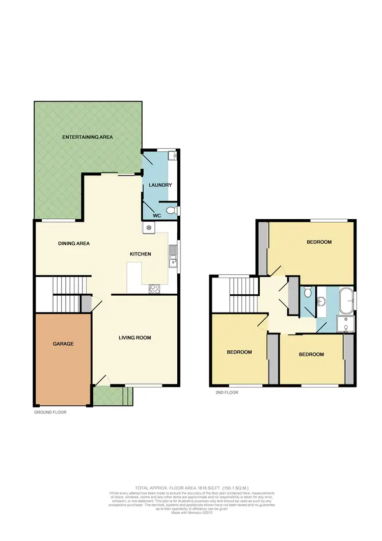Floorplan of Homely semi-detached listing, Address available on request