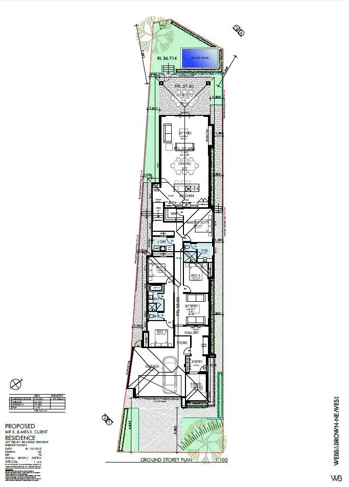 Floorplan of Homely land listing, Lot 2/7 Arundale Cres, Wembley Downs WA 6019