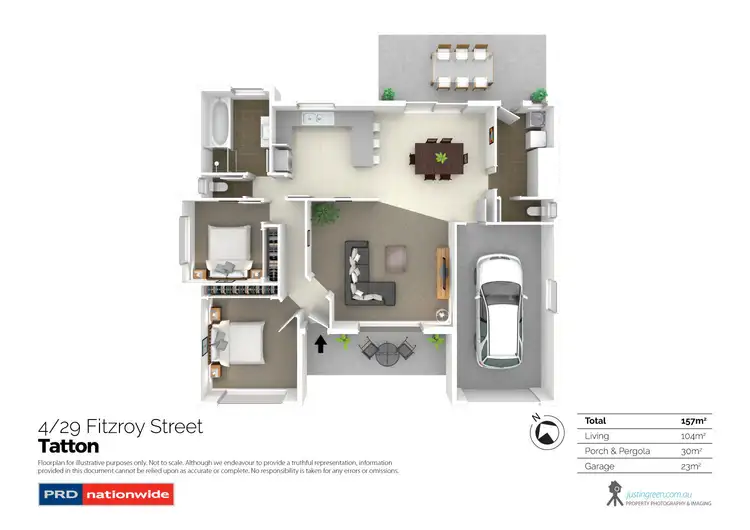 Floorplan of Homely house listing, 4/29 Fitzroy Street, Tatton NSW 2650