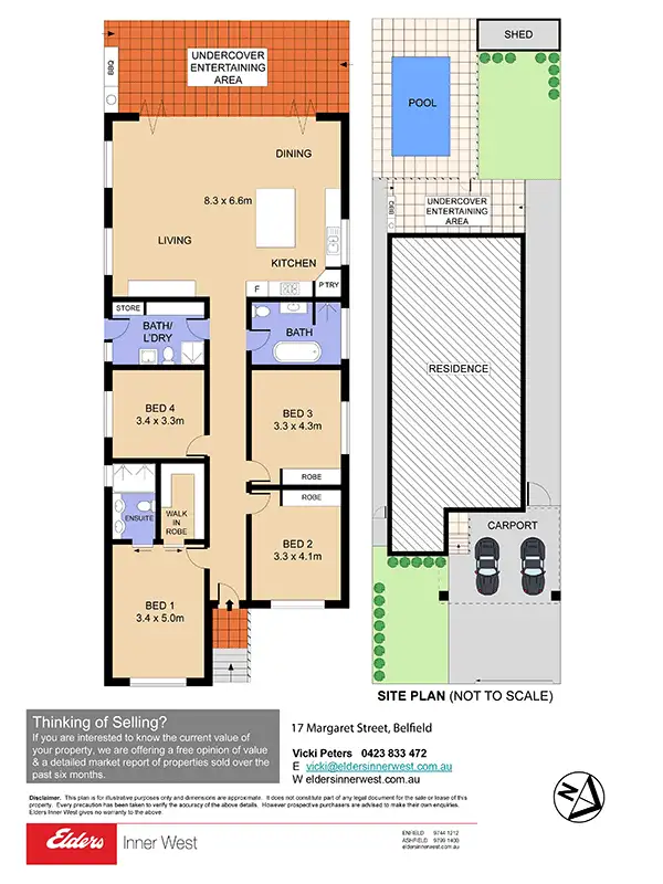 Floorplan of Homely house listing, 17 Margaret Street, Belfield NSW 2191