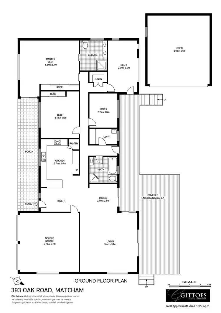 Floorplan of Homely rural property listing, 393 Oak Road, Matcham NSW 2250