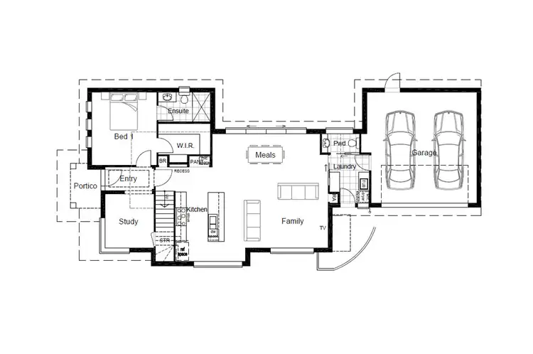Floorplan of Homely townhouse listing, 16 Grandview Grove, Inverloch VIC 3996