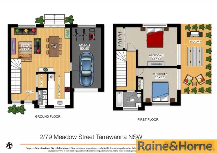 Floorplan of Homely house listing, 2/79 Meadow Street, Tarrawanna NSW 2518