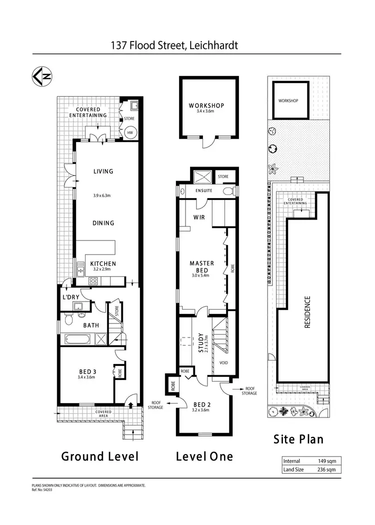 Floorplan of Homely house listing, 137 Flood Street, Leichhardt NSW 2040