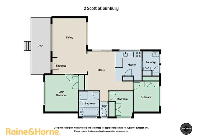 Floorplan of Homely house listing, 2 Scott Street, Sunbury VIC 3429