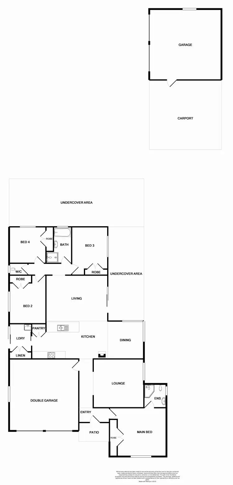 Floorplan of Homely house listing, 24 Daniel Ave, Rutherford NSW 2320