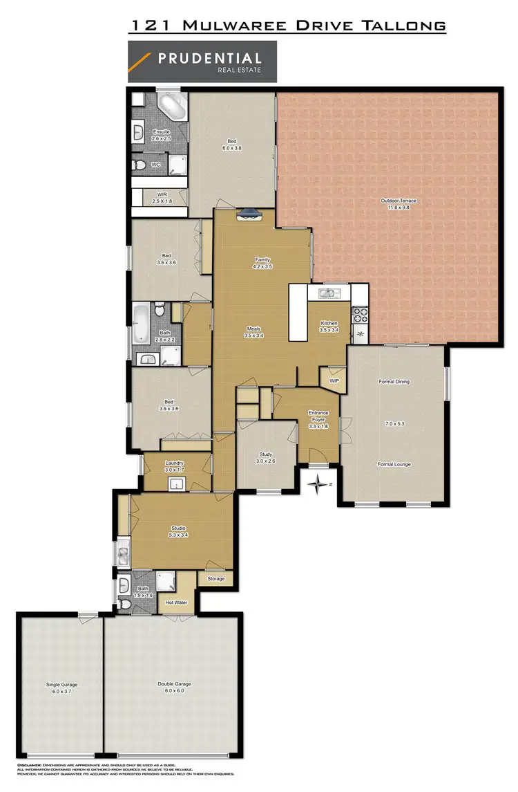 Floorplan of Homely house listing, 121 Mulwaree Drive, Tallong NSW 2579