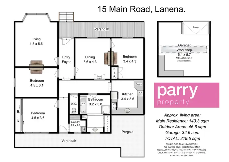 Floorplan of Homely house listing, 15 Main Road, Exeter TAS 7275