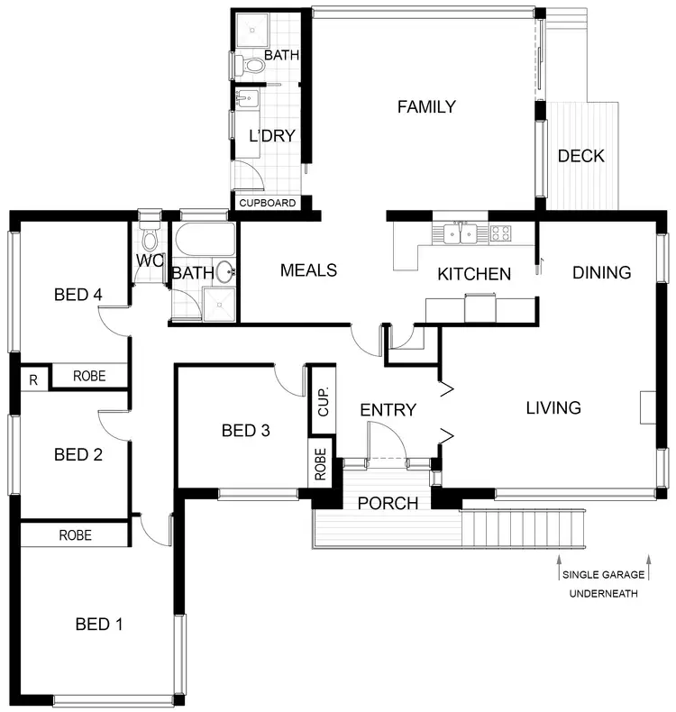 Floorplan of Homely house listing, 8 McLaren Crescent, Pearce ACT 2607