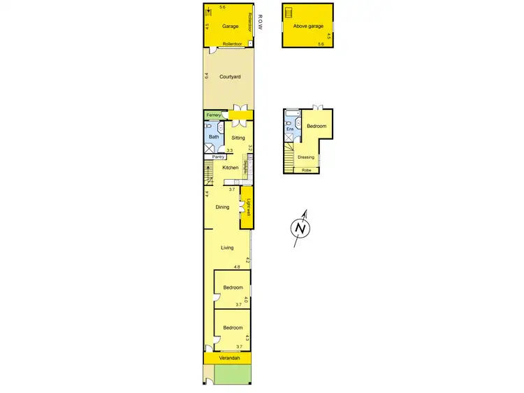Floorplan of Homely house listing, 75 Swallow Street, Port Melbourne VIC 3207