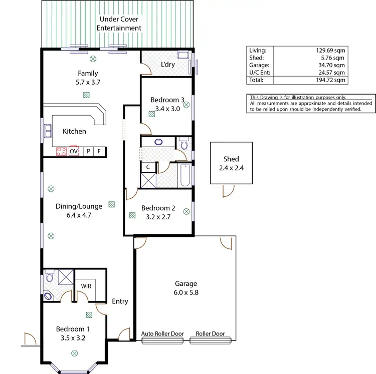 Floorplan of Homely house listing, 16 Cassinia Street, Craigmore SA 5114