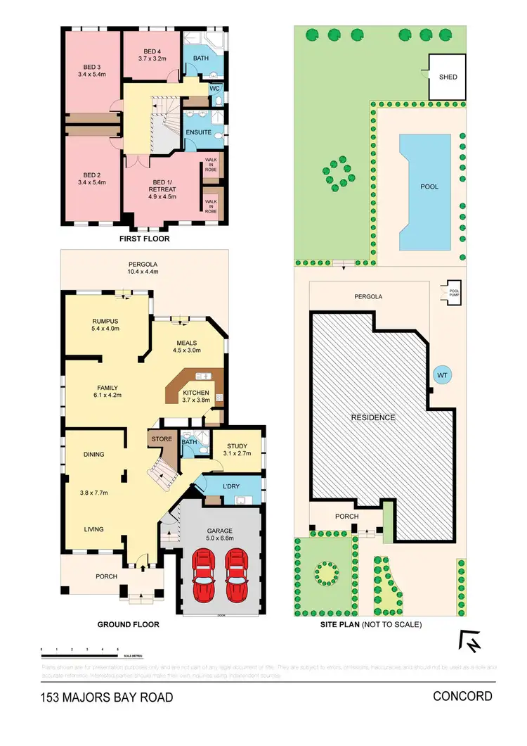 Floorplan of Homely house listing, 153 Majors Bay Road, Concord NSW 2137
