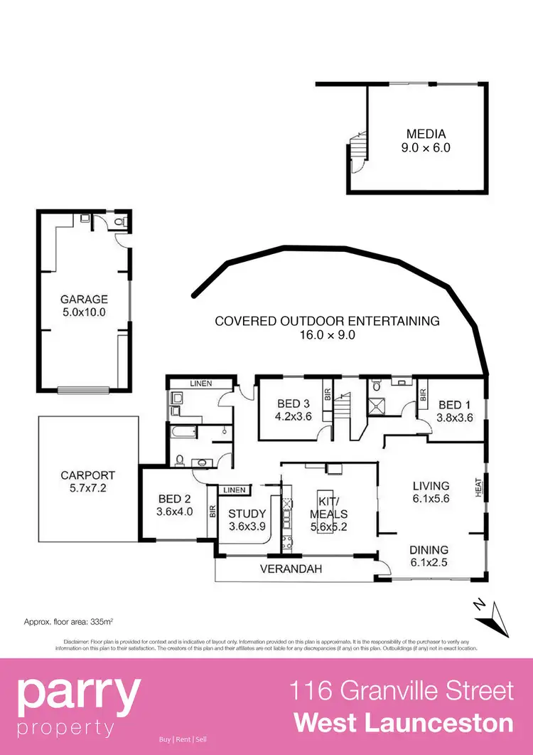 Floorplan of Homely house listing, 116 Granville Street, West Launceston TAS 7250