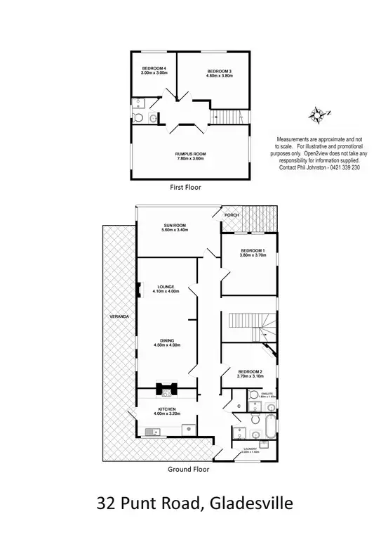 Floorplan of Homely house listing, 32 Punt Road, Gladesville NSW 2111